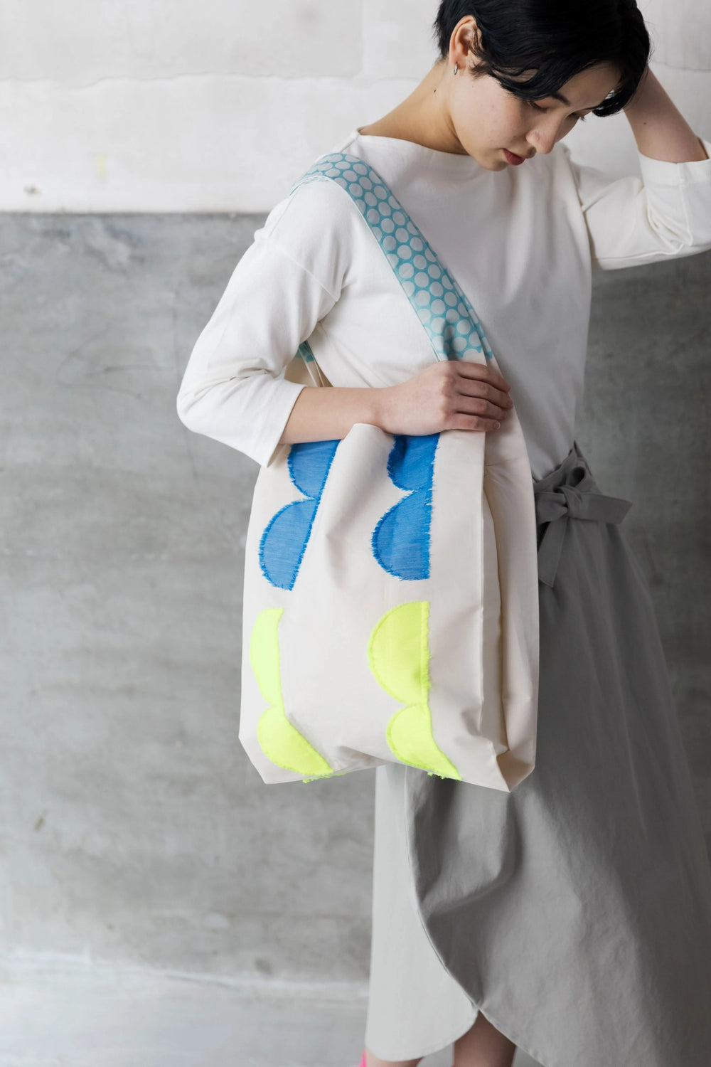 -EN-　サニーデイバッグ　col:ベージュ