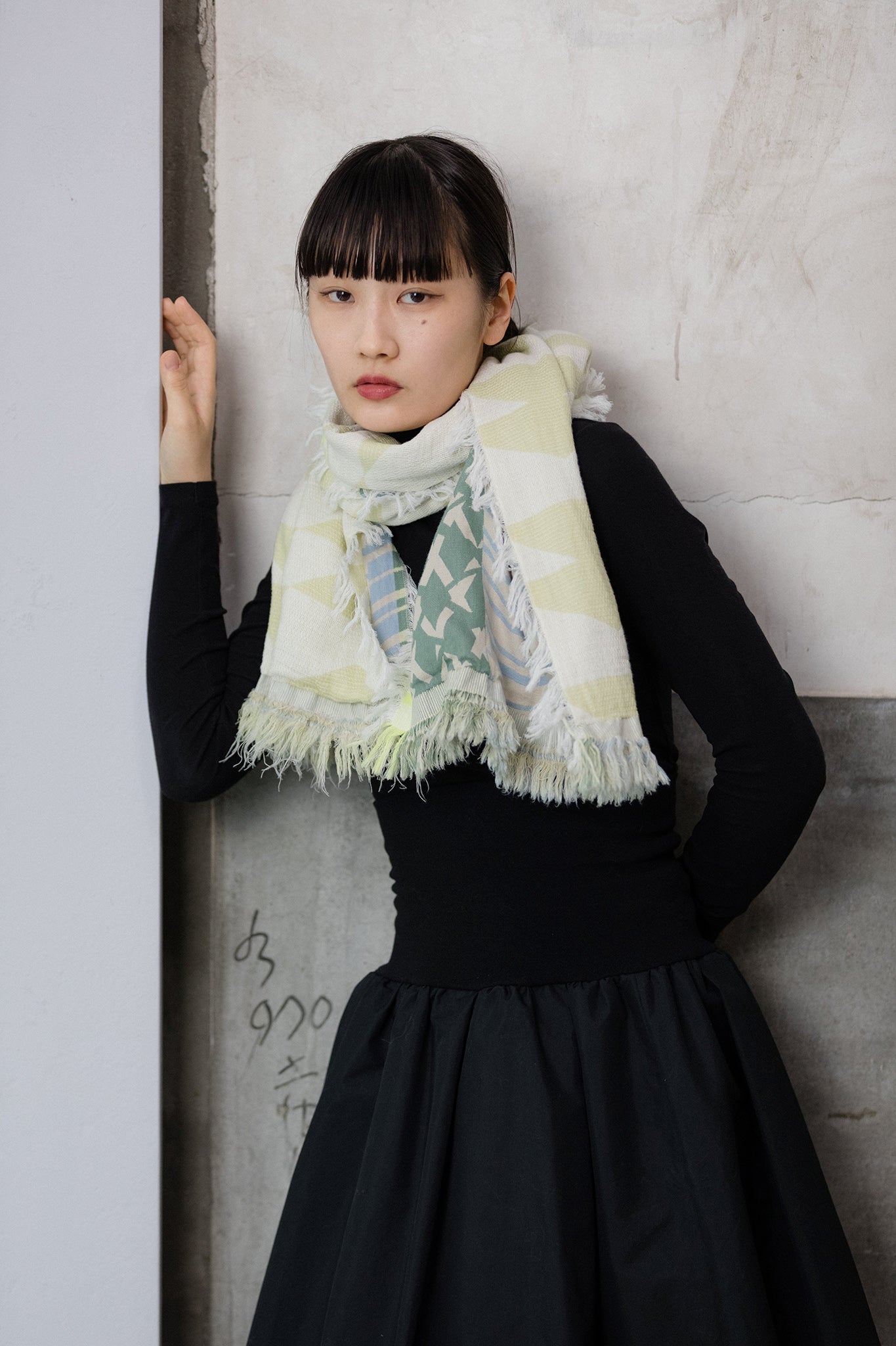 meadow- MOHIKANストール col:イエロー – POLS