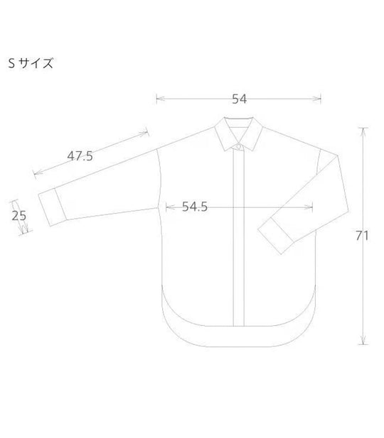 -BUG_2022-　シャツ　col:アッシュグレー